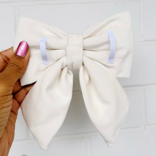 Alpine Mist Handmade Sailor bow for your pets