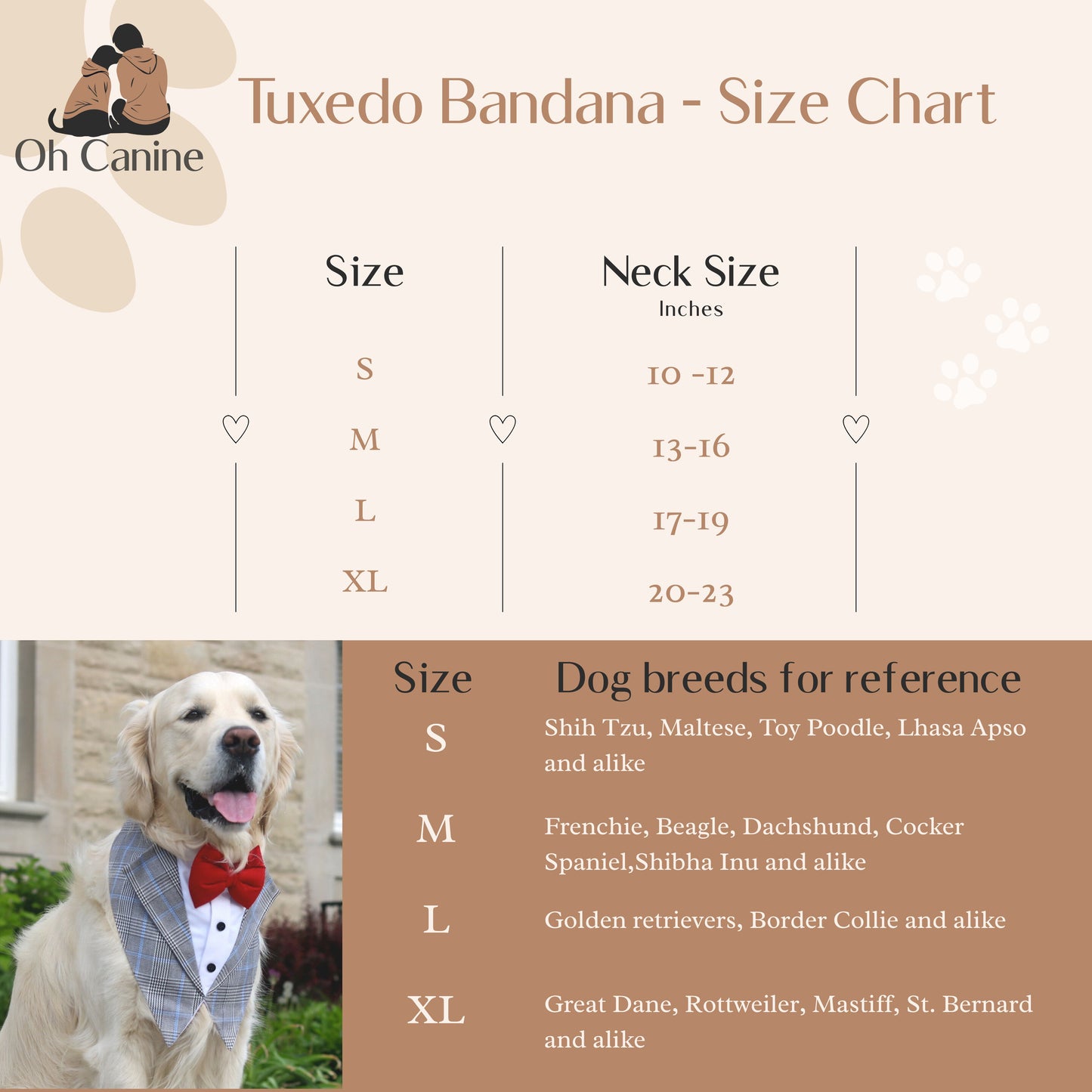 The Valentino Tuxedos for pets