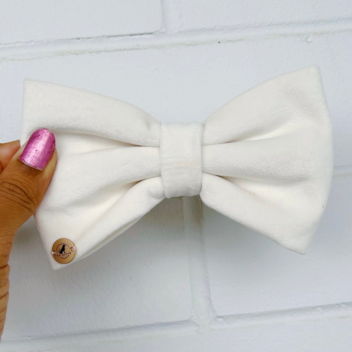 Alpine Mist Handmade Dog collar Bowtie