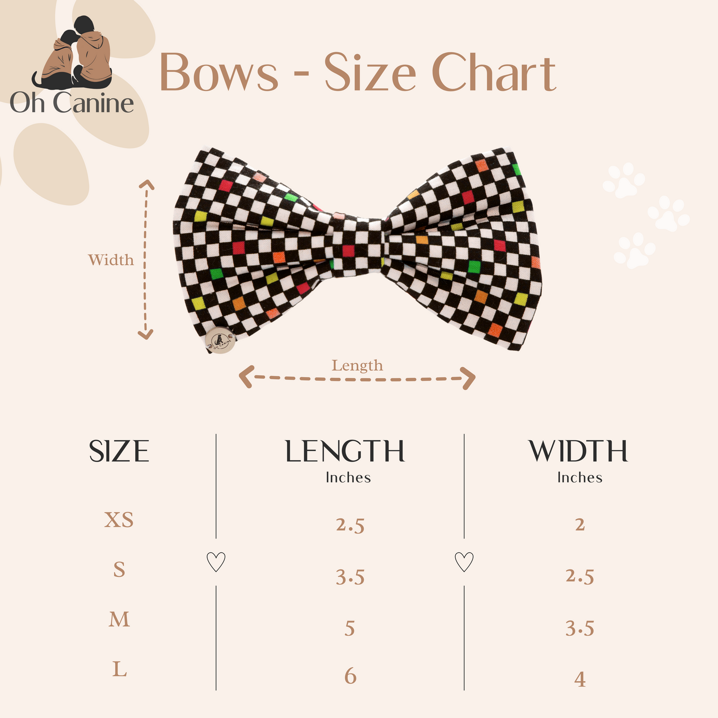 Rosy Romp Bow tie