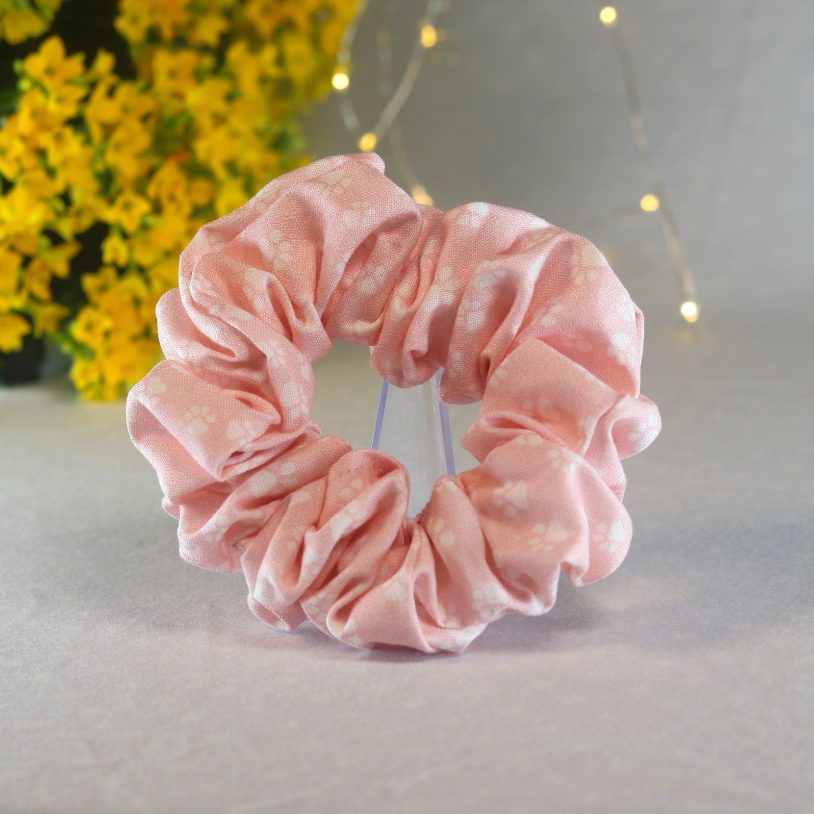 Peachy paws Scrunchie