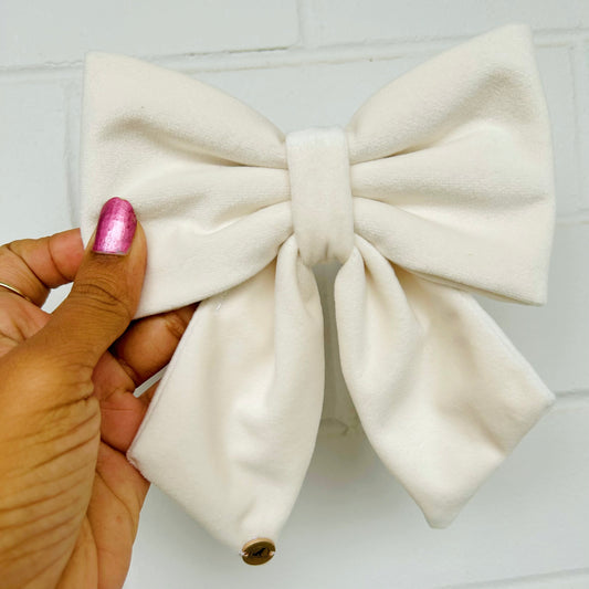 Alpine Mist Handmade Sailor bow for your pets