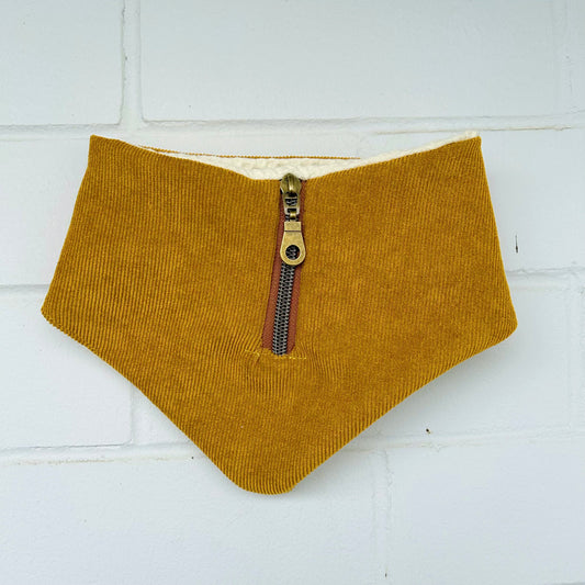 Cord & waffle Reversible handmade dog Bandana| Designer Dog Bandanna