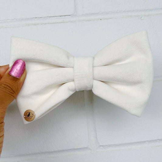 Alpine Mist Handmade Dog collar Bowtie