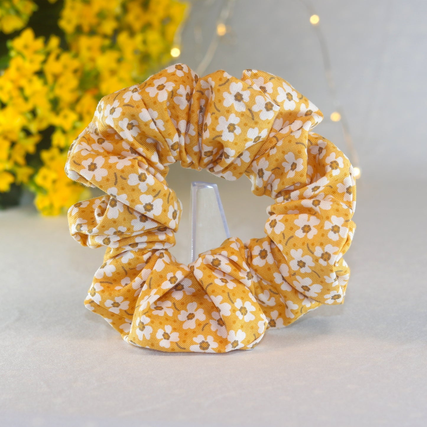 Buttercup Bloom Scrunchie