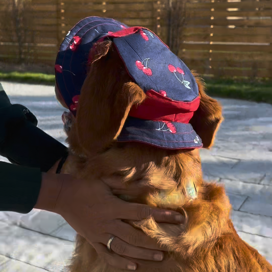 Cherry Bloom Dog Bucket Hat