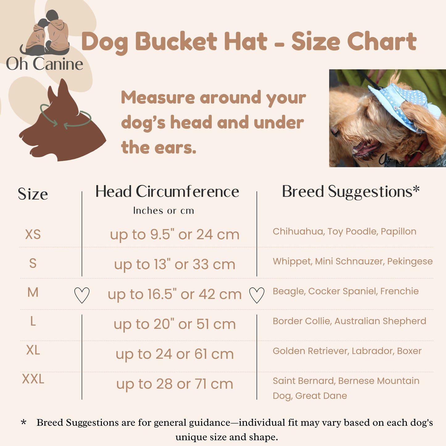Lola Pine Dog Bucket Hat