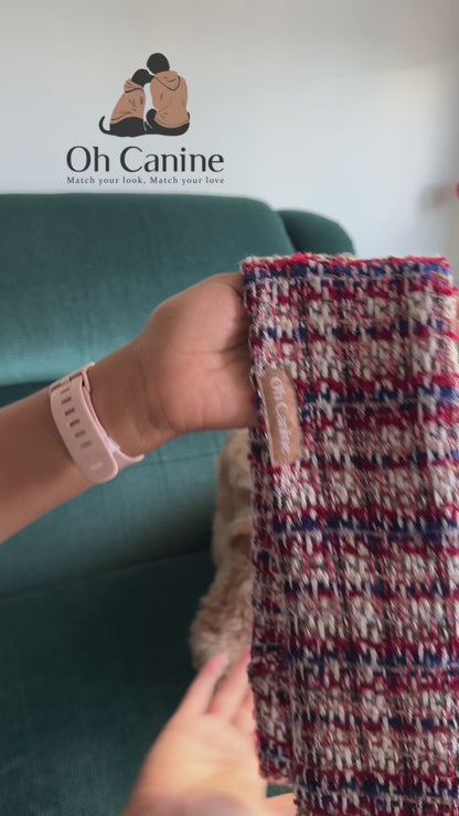 Dog Scarf | Handmade Pet Christmas Scarf